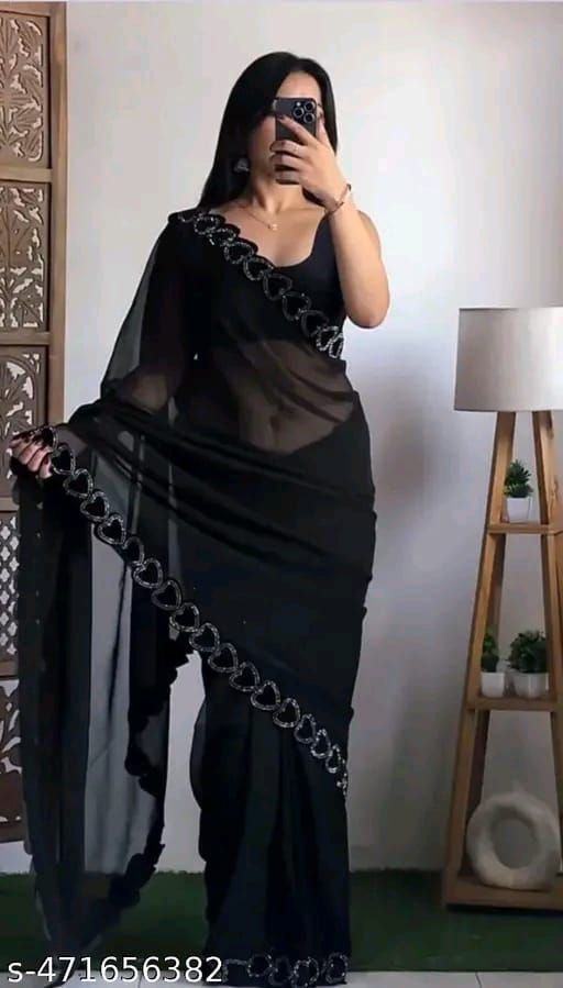 Supernet Saree with Digital Print | Modern Ethnic Daily Wear