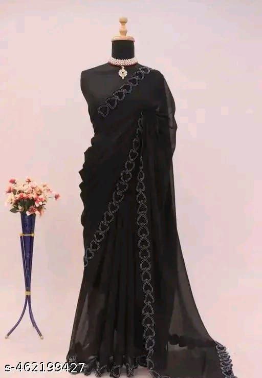 Supernet Saree with Digital Print | Modern Ethnic Daily Wear