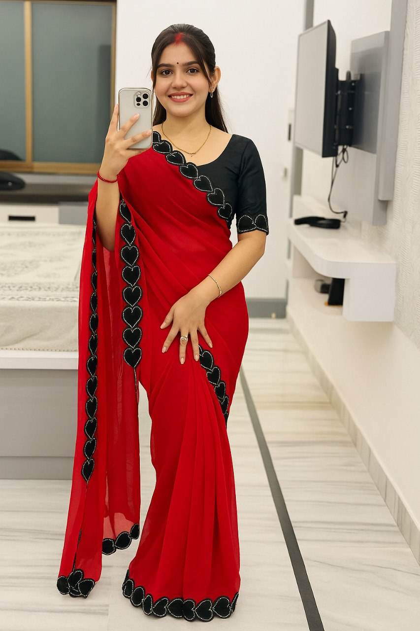 Maheshwari Silk Cotton Saree | Handwoven Ethnic Tradition