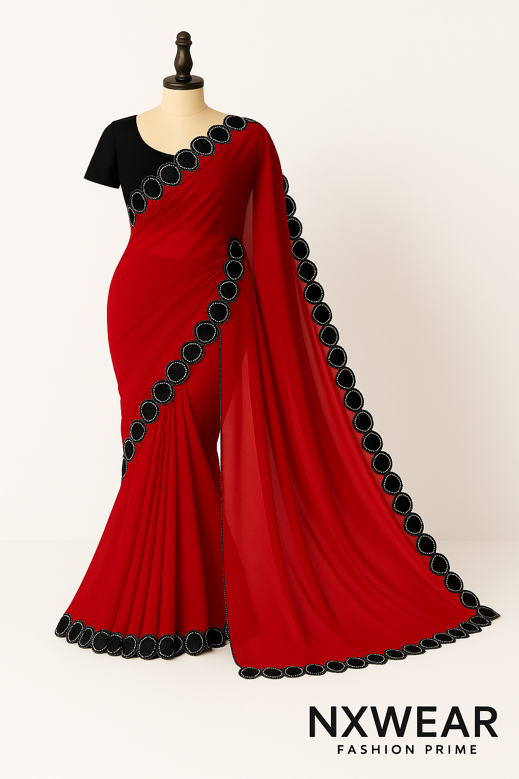 Maheshwari Silk Cotton Saree | Handwoven Ethnic Tradition