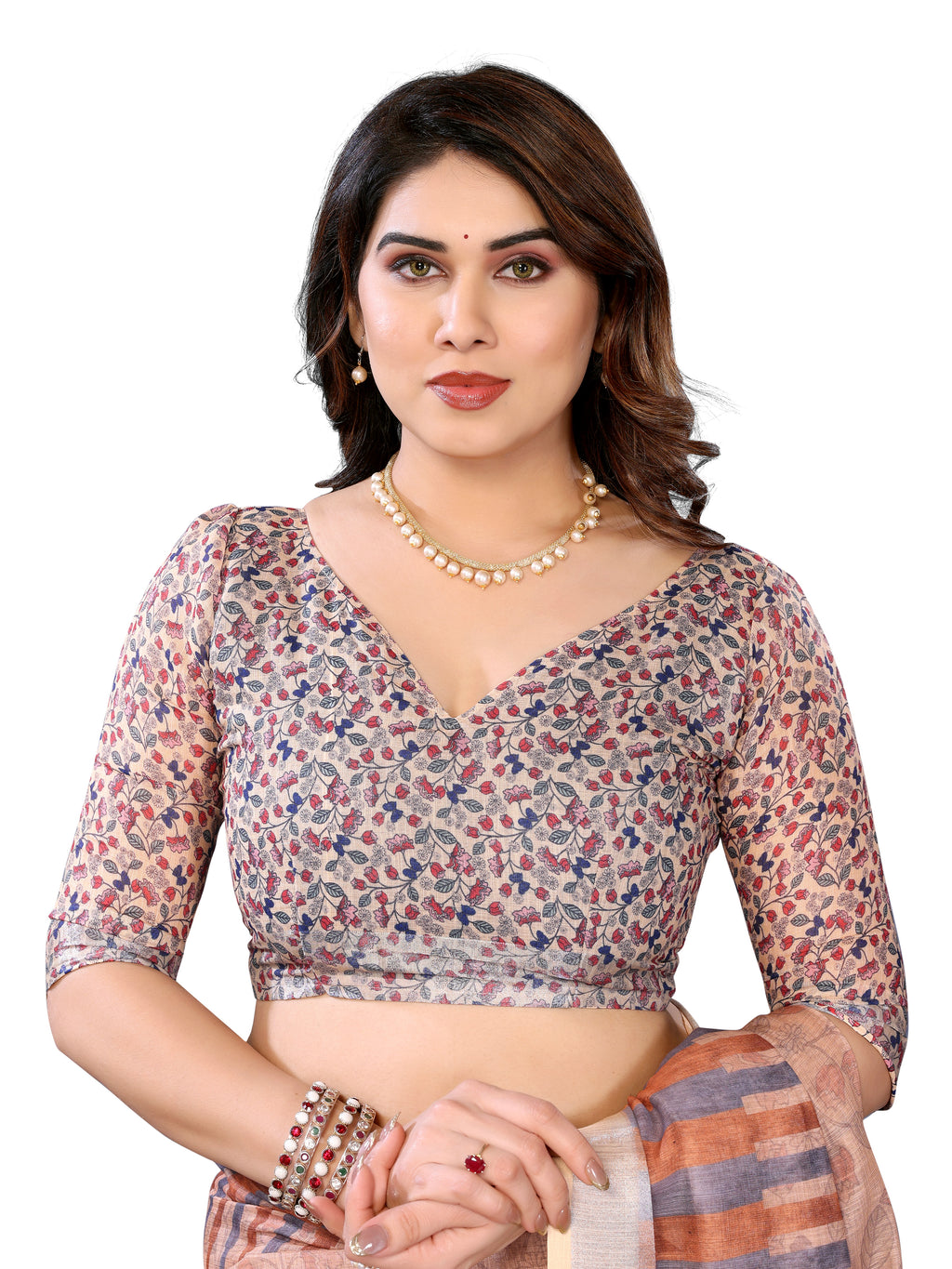 Jacquard Silk Saree with Heavy Work | Wedding Function Wear