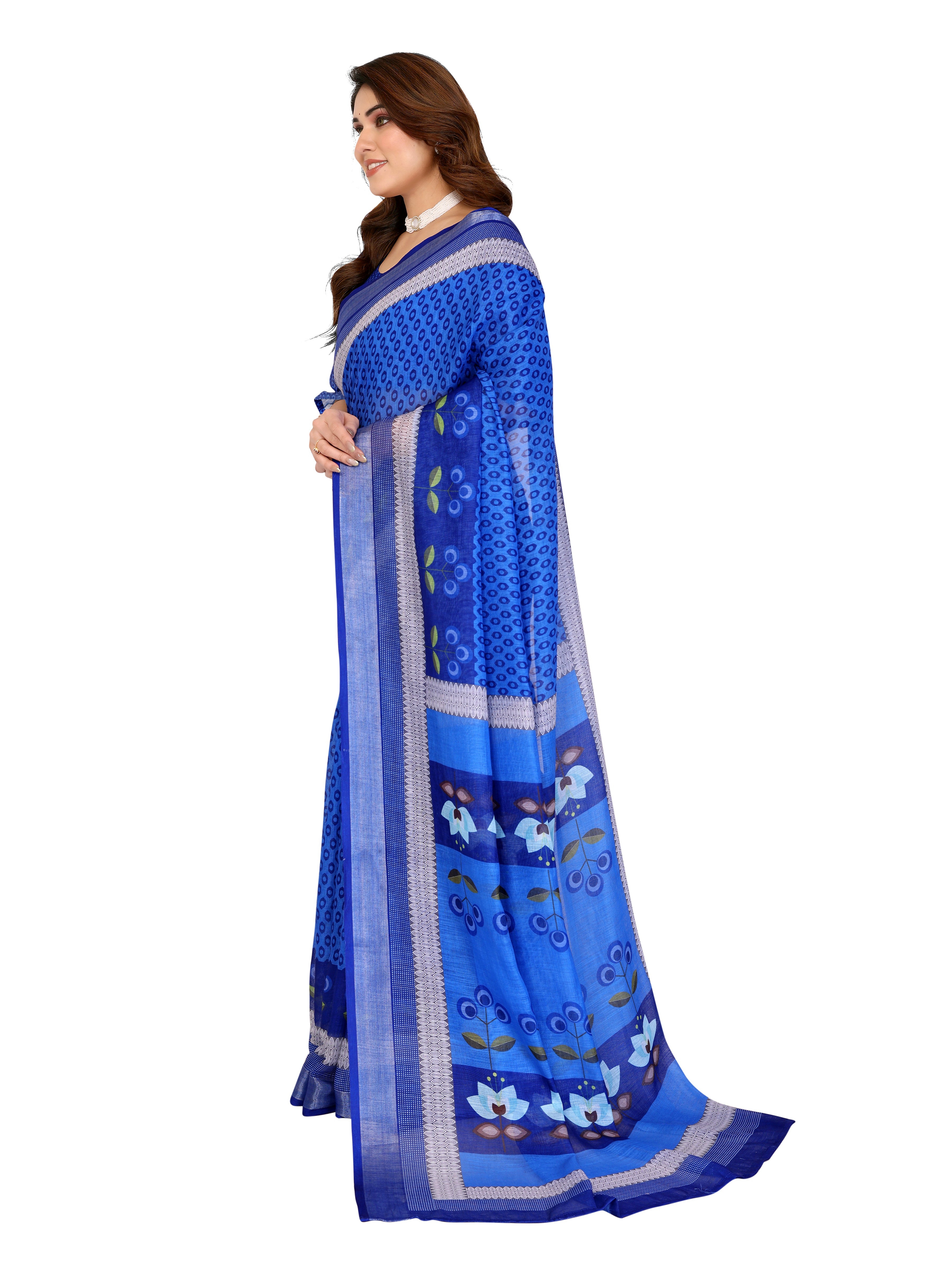 Kalamkari Cotton Saree | Hand Painted Traditional Art Wear