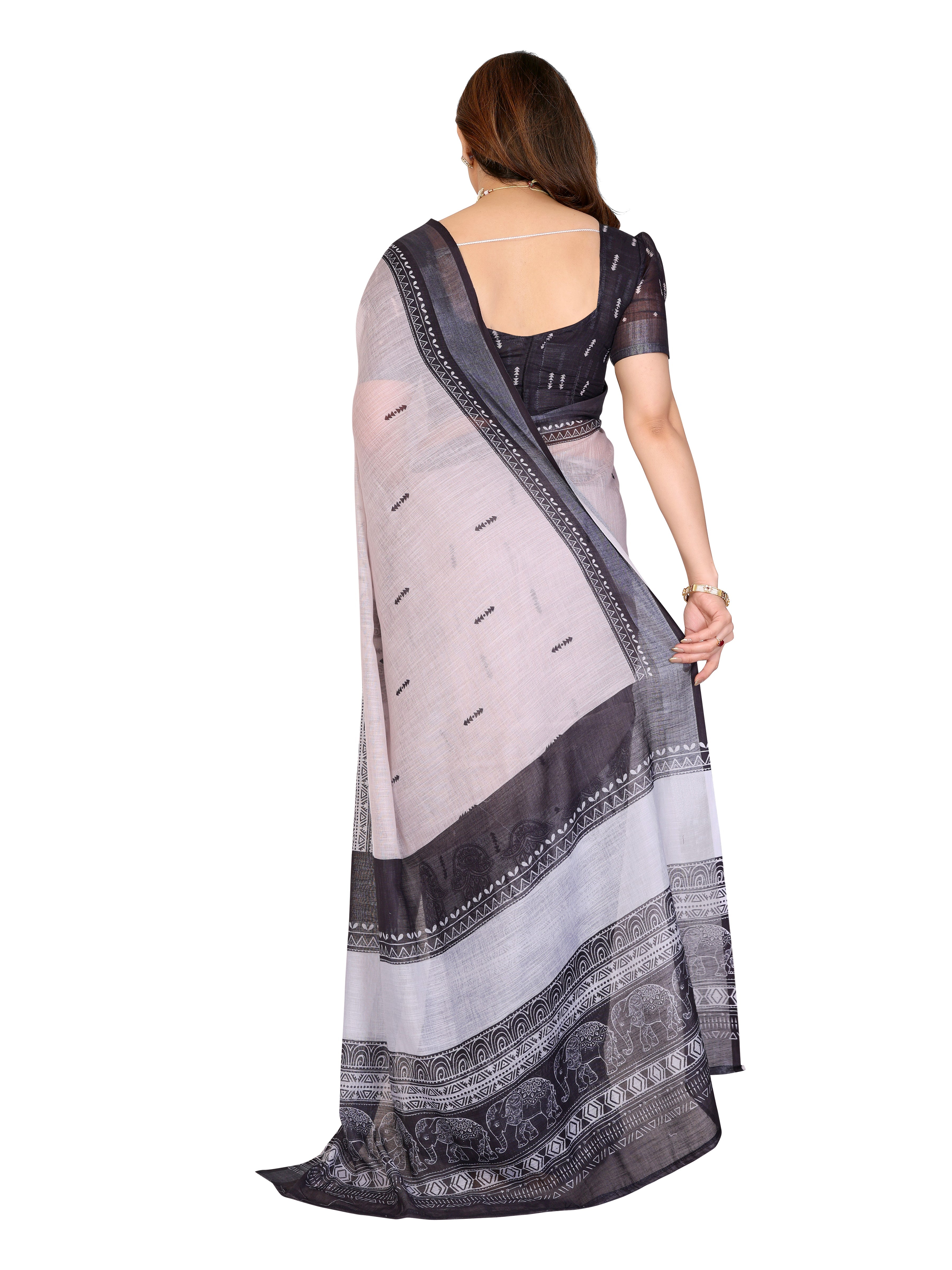 Bhagalpuri Silk Saree with Printed Design | Festive Ethnic