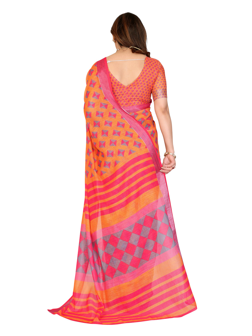 Designer Cotton Silk Saree | Ethnic Festive Wear for Women