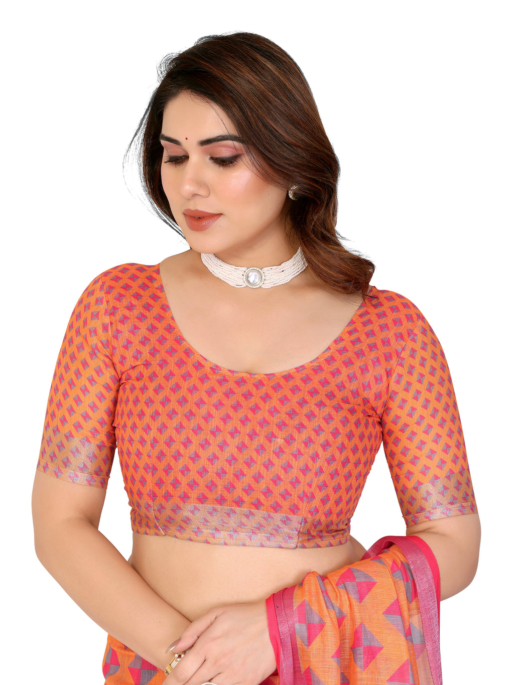 Designer Cotton Silk Saree | Ethnic Festive Wear for Women