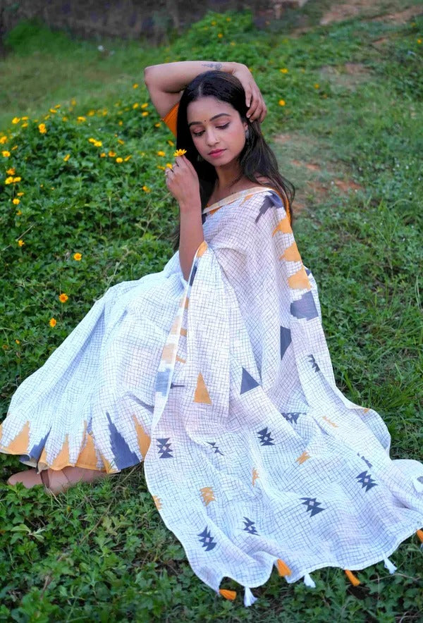 Banarasi Silk Saree with Heavy Embroidery | Bridal Collection