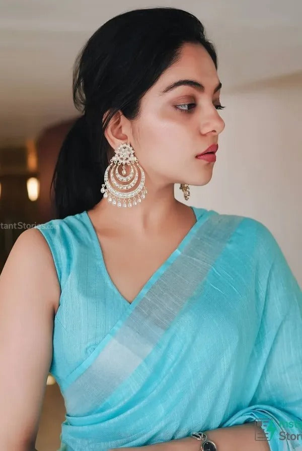 Arani Silk Saree with Contrast Pallu | South Indian Heritage