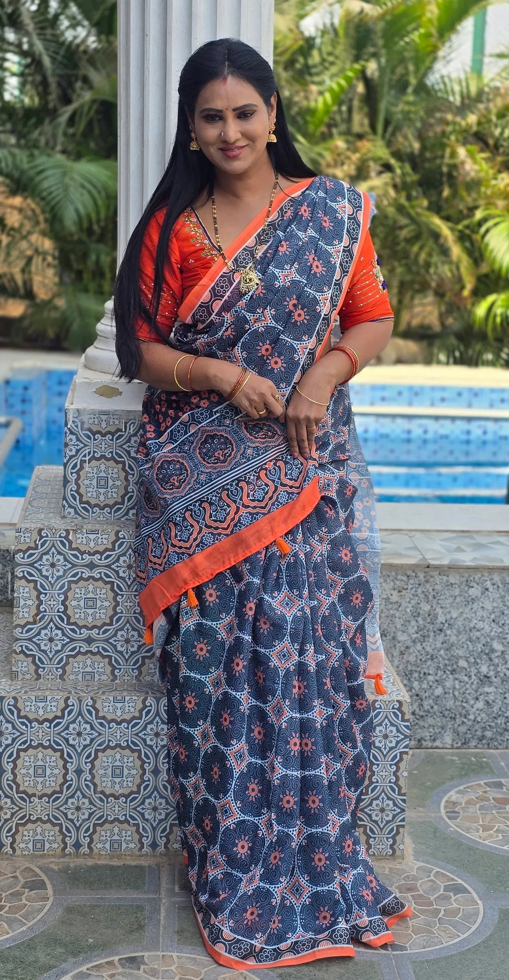 Printed Georgette Saree | Trendy Modern Ethnic Party Wear
