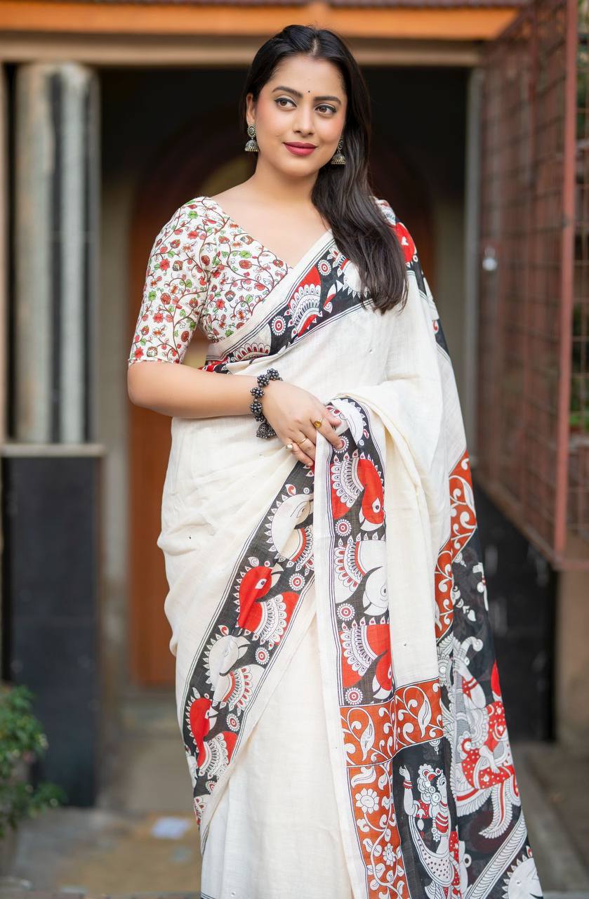 Uppada Silk Saree with Jamdani Work | Telugu Bridal Tradition