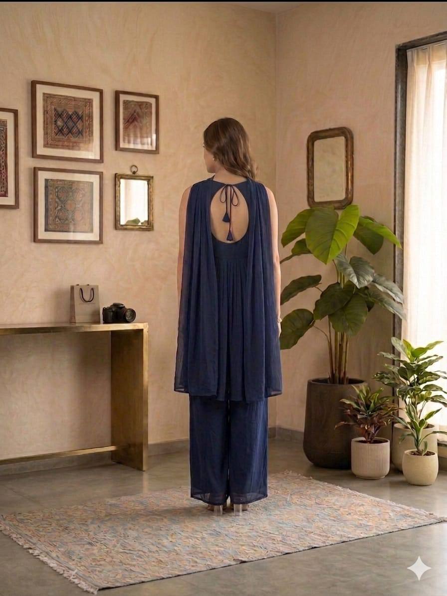 Bandhani Kurti Pant Set | Vibrant Festive Traditional Wear