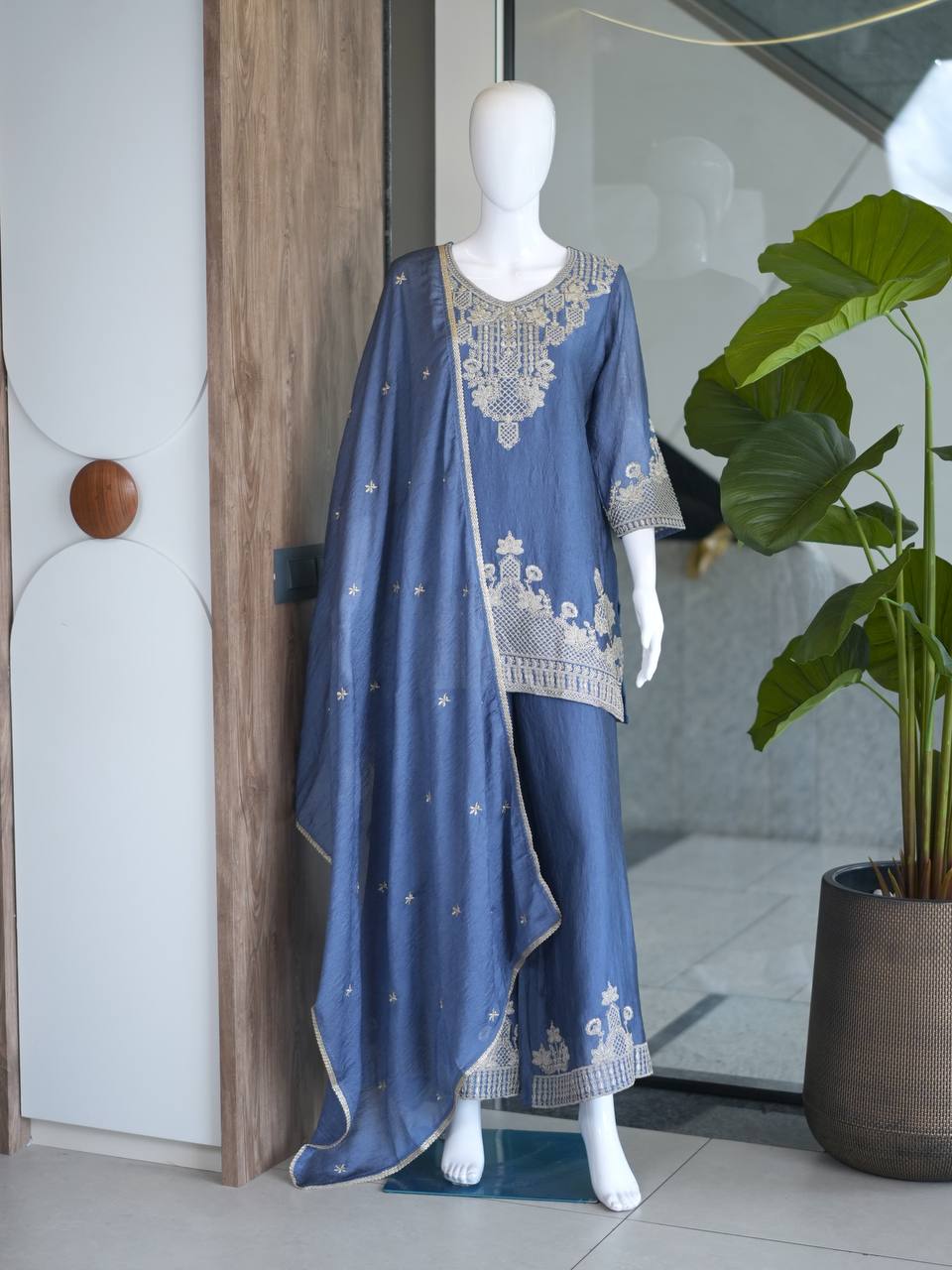 Sequence Kurti Pant Set | Glamorous Party & Evening Wear
