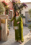 Jaipuri Print Kurti with Pant | Rajasthani Traditional Wear
