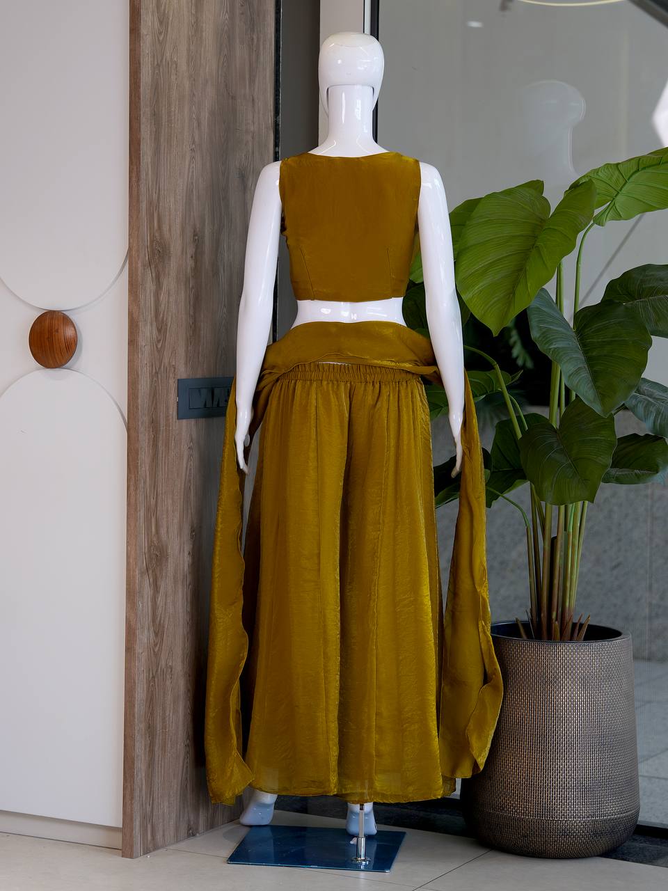 Georgette Kurti with Pant | Graceful Party & Function Wear
