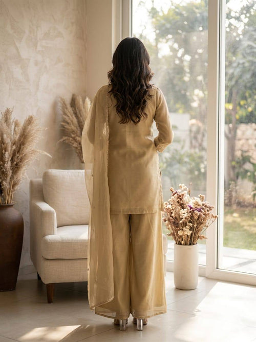 Block Print Kurti Pant Set | Handcrafted Traditional Wear