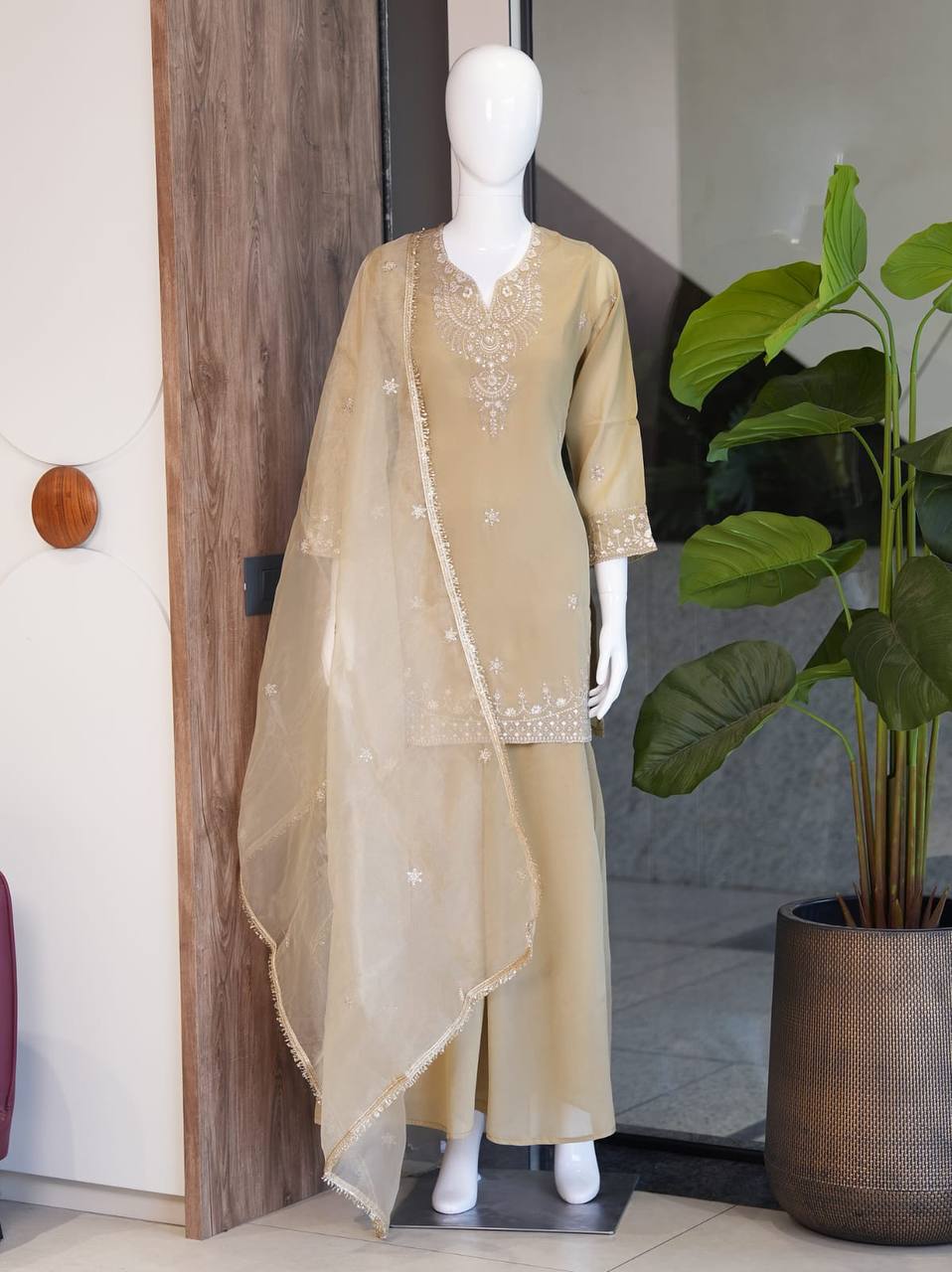 Block Print Kurti Pant Set | Handcrafted Traditional Wear