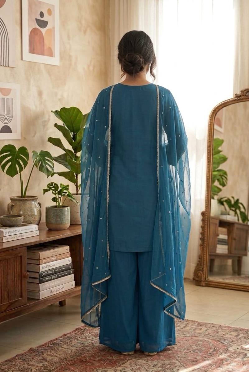 Rayon Kurti with Straight Pant | Office & Casual Ethnic Wear