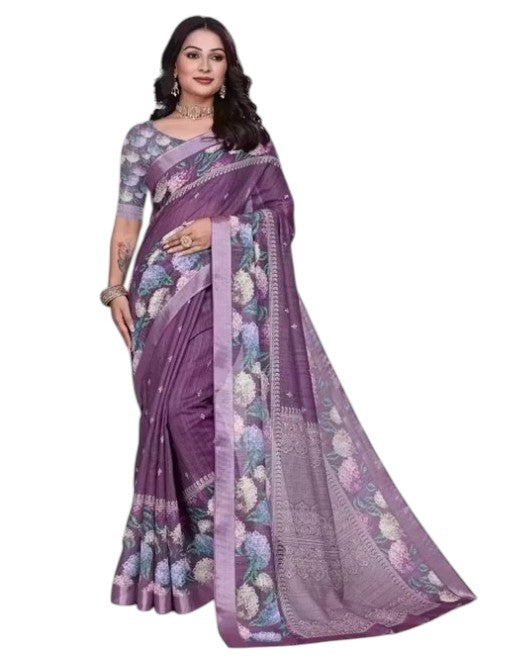 Chiffon Saree with Sequin Work | Festive & Party Occasion