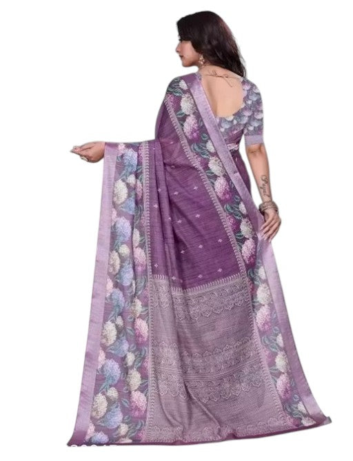 Chiffon Saree with Sequin Work | Festive & Party Occasion