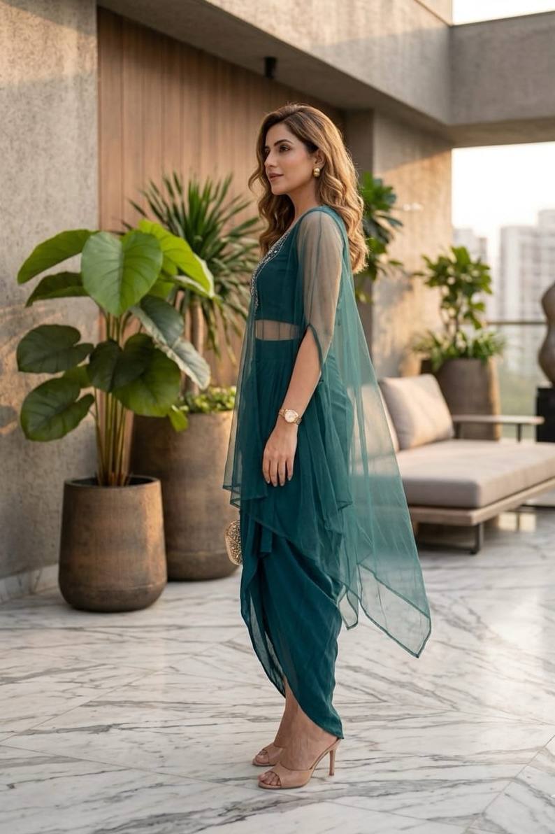 Digital Print Kurti with Pant | Modern Trendy Casual Wear