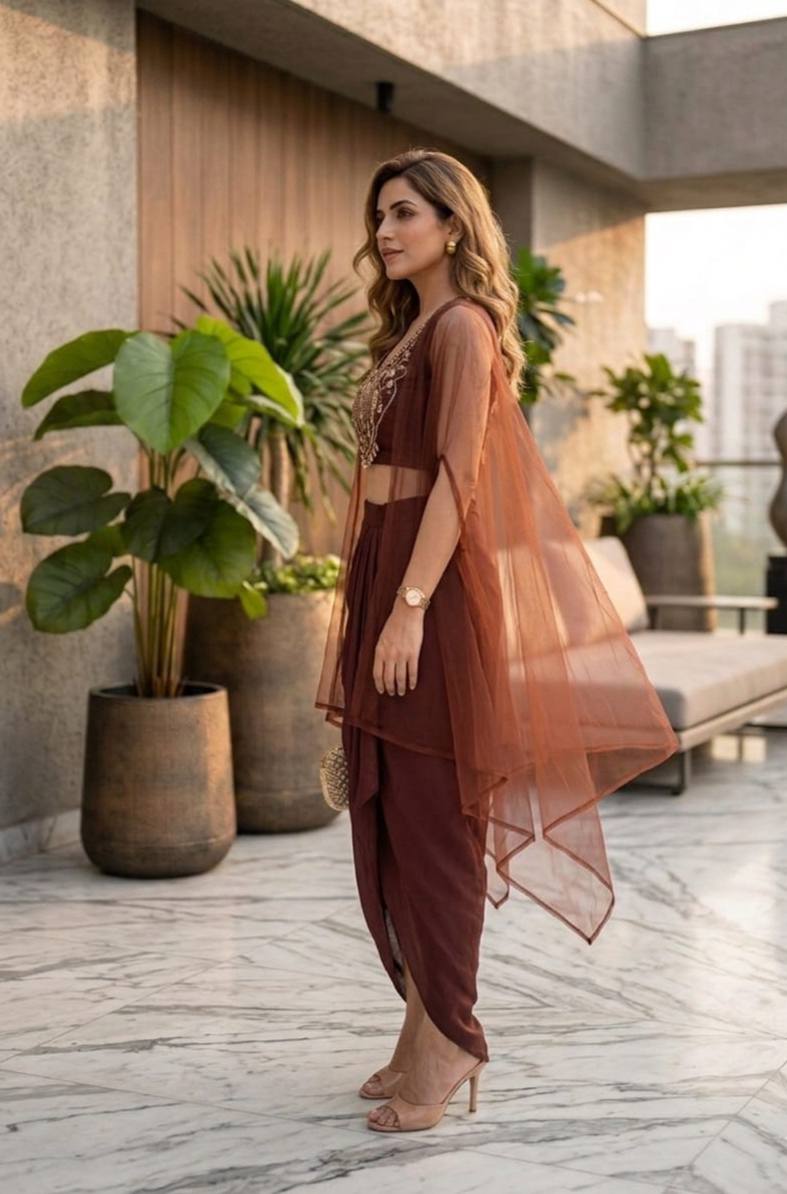 Embroidered Straight Kurti with Pant | Traditional Women Wear
