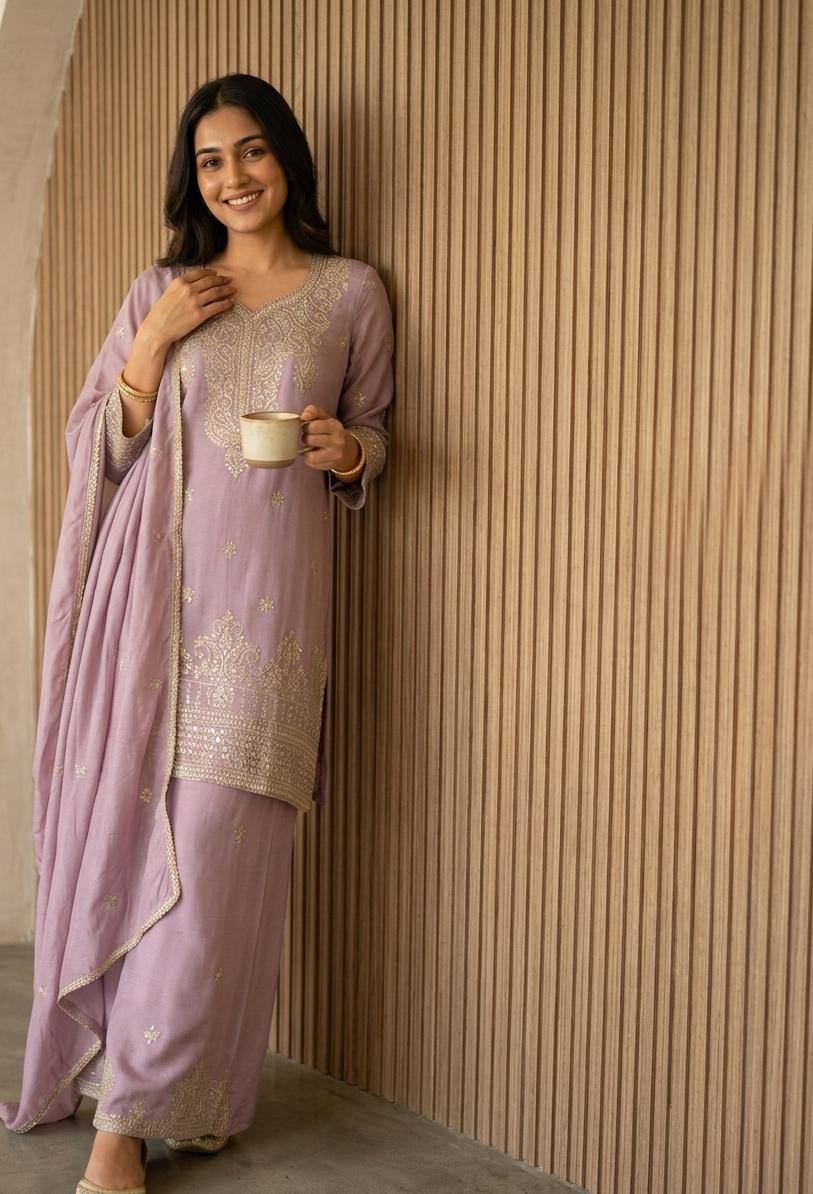 Printed Kurti Pant Set | Comfortable Daily & Casual Wear