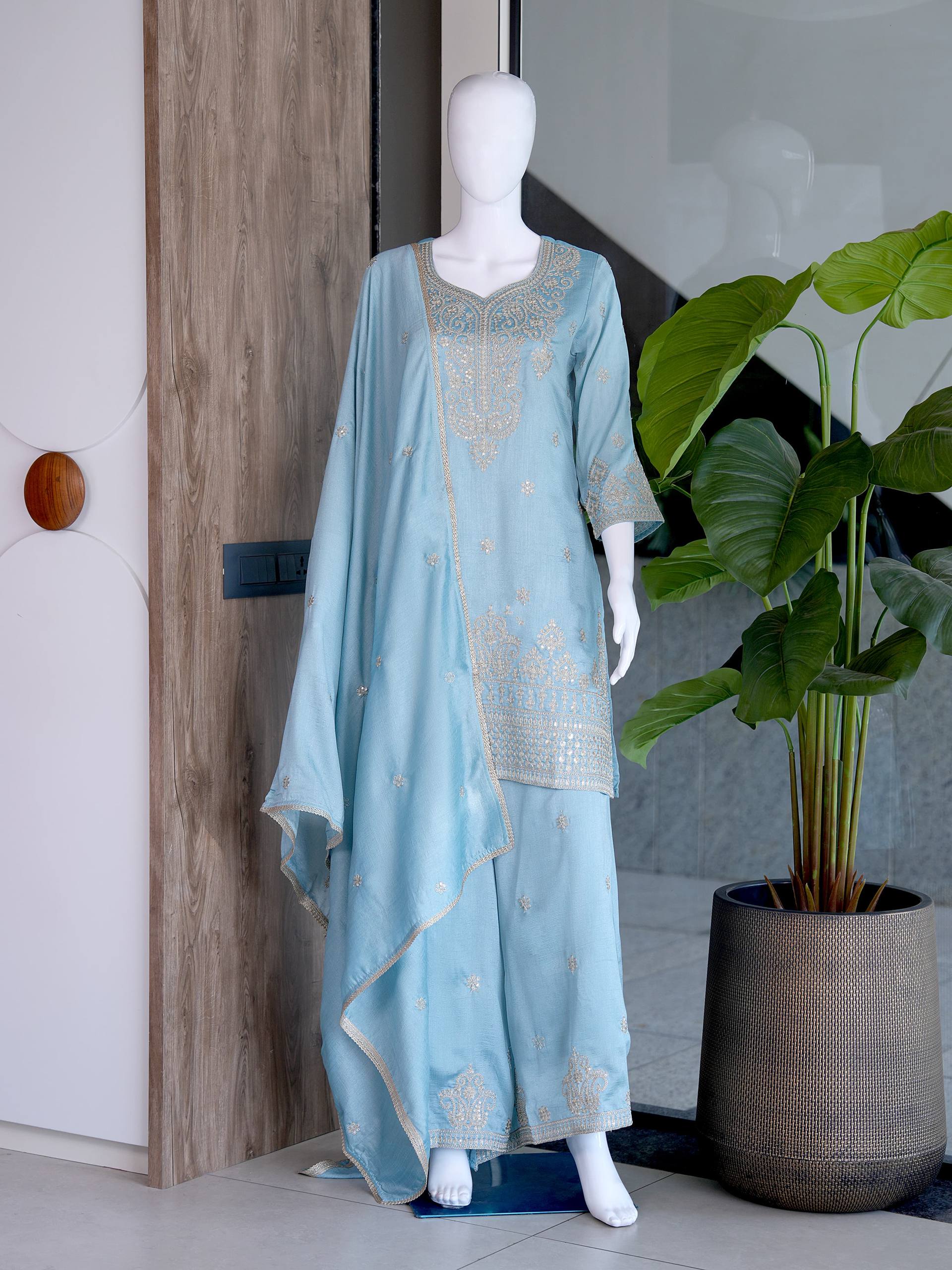 Solid Color Kurti Pant Set | Minimalist Elegant Daily Wear