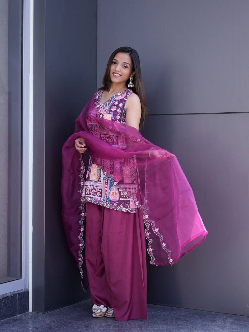Block Print Kurti Pant Set | Handcrafted Traditional Wear