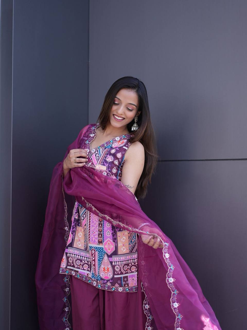 Block Print Kurti Pant Set | Handcrafted Traditional Wear