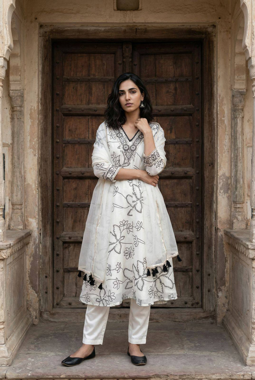 Printed Kurti Pant Set | Comfortable Daily & Casual Wear