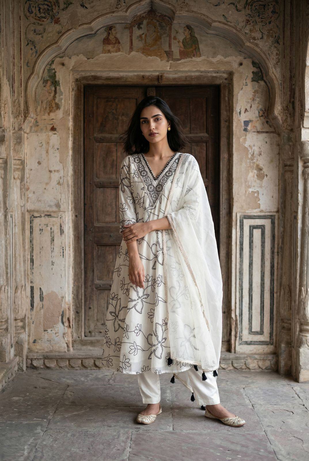 Printed Kurti Pant Set | Comfortable Daily & Casual Wear