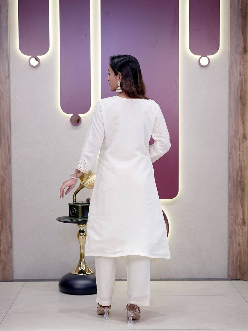 Floral Printed Kurti Pant Set | Casual & Festive Ethnic Wear