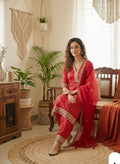 Bandhani Kurti Pant Set | Vibrant Festive Traditional Wear