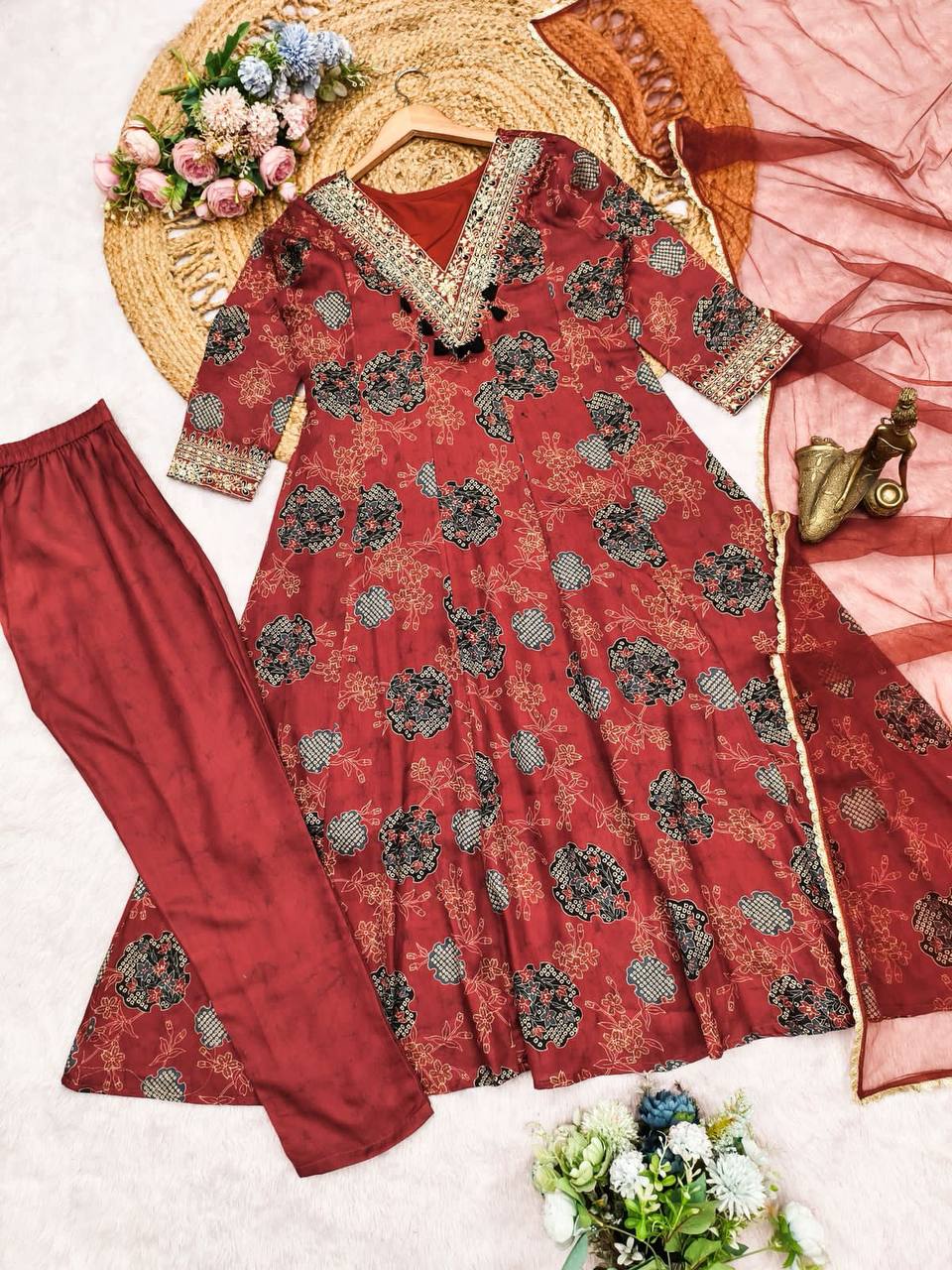 Sequence Kurti Pant Set | Glamorous Party & Evening Wear