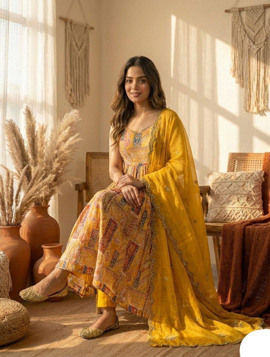 Tie Dye Kurti with Pant | Boho Casual Ethnic Fashion Wear