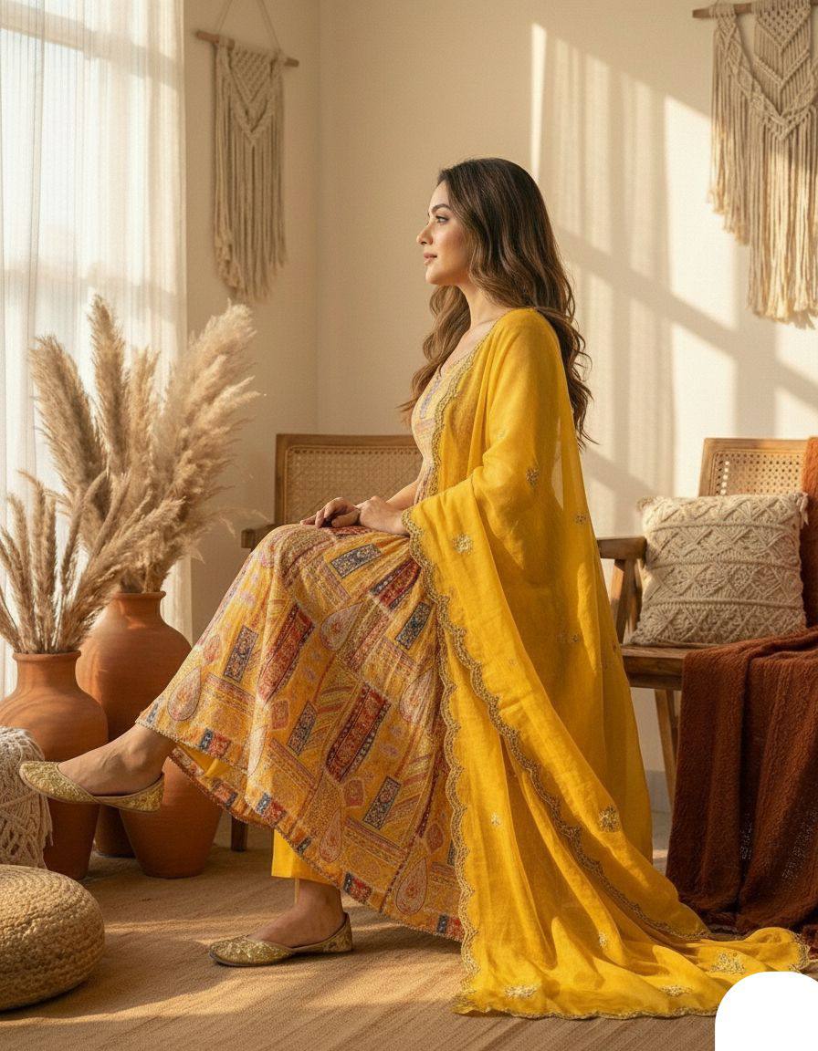 Tie Dye Kurti with Pant | Boho Casual Ethnic Fashion Wear